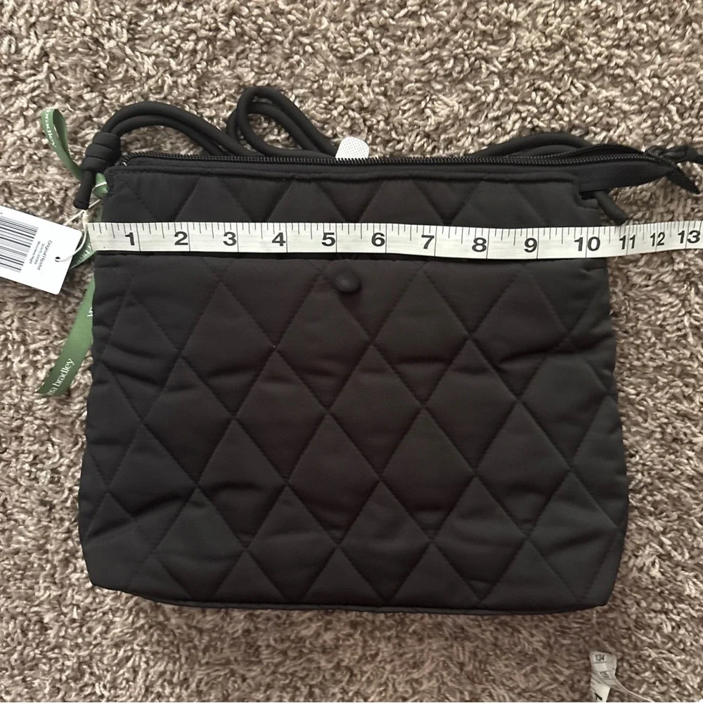 Vera Bradley Black Quilted Crossbody Bag